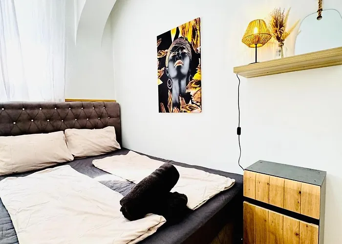 Apartmán Comfy In A Shared Apt, 8min To Rathausplatz Vídeň